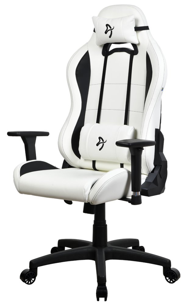 Arozzi herní židle TORRETTA Soft PU, polyuretanový povrch/ bílá TORRETTA-SPU-WT