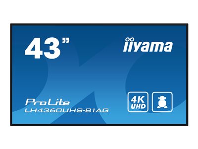 Iiyama 43" LH4360UHS-B1AG, VA,4K UHD,And.11,24/7