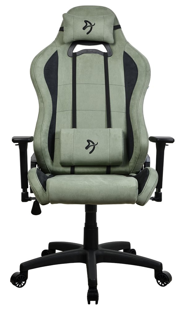 Arozzi herní židle TORRETTA SuperSoft, látkový povrch/ lesní zelená TORRETTA-SPSF-FST