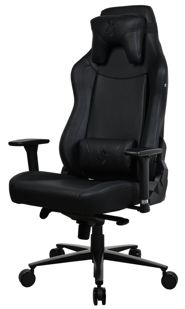Arozzi herní židle VERNAZZA XL SoftPU Pure Black, povrch polyuretan/ černá VERNAZZA-XL-SPU-PBK