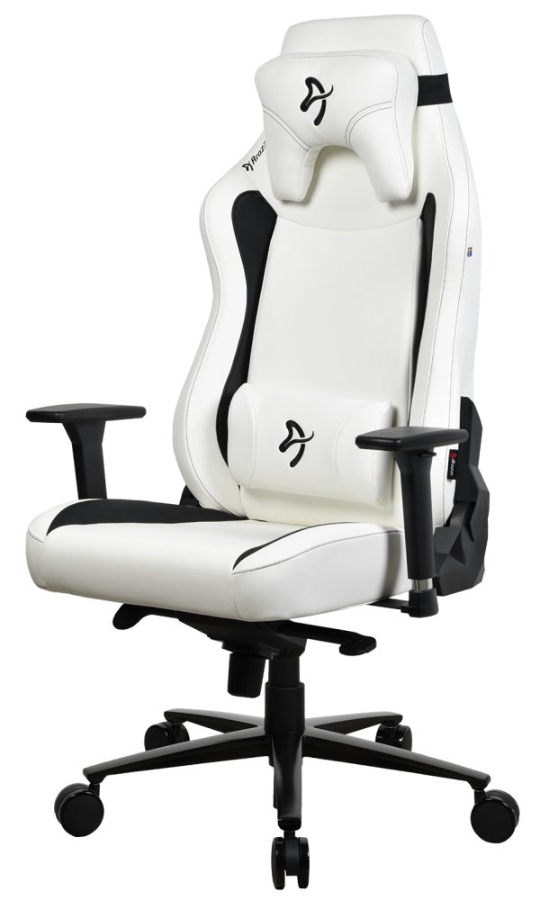 Arozzi herní židle VERNAZZA XL SoftPU White, povrch polyuretan/ bílá VERNAZZA-XL-SPU-WT