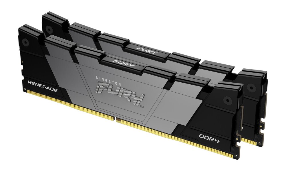 Kingston FURY Renegade 16GB, DDR4 3600MT/s/ CL16/ DIMM/ Black/ Kit 2x 8GB KF436C16RB2K2/16
