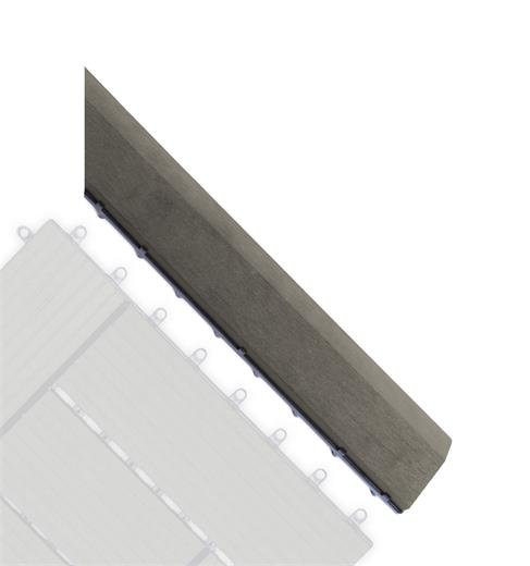 G21 Přechodová lišta Incana pro WPC dlaždice, 38,5 x 7,5 cm rohová (pravá) PRL3