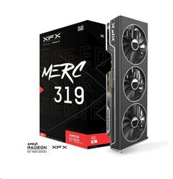 XFX AMD RX-7800XT MERC319 BLACK 16GB GDDR6 256bit, 2265 MHz/ 19.5 Gbps, 3x DP, 1x HDMI, 3 fan, 2.5 slot RX-78TMERCB9