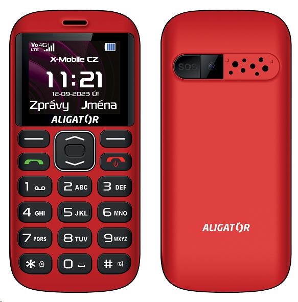 Aligator A720 4G Sen.červeno-čern+st.nab. A720RB