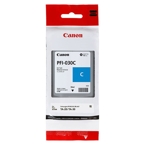 Canon 55ml PFI-030, C 3490C001
