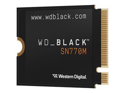 WD SSD 500GB WD_BLACK SN770M NVM PCIe Gen4 2230 WDS500G3X0G