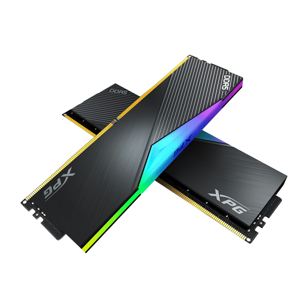 AData Lancer DDR5 32GB, 5600MHz/CL36/2x16GB/RGB/Black AX5U5600C3616G-DCLARBK