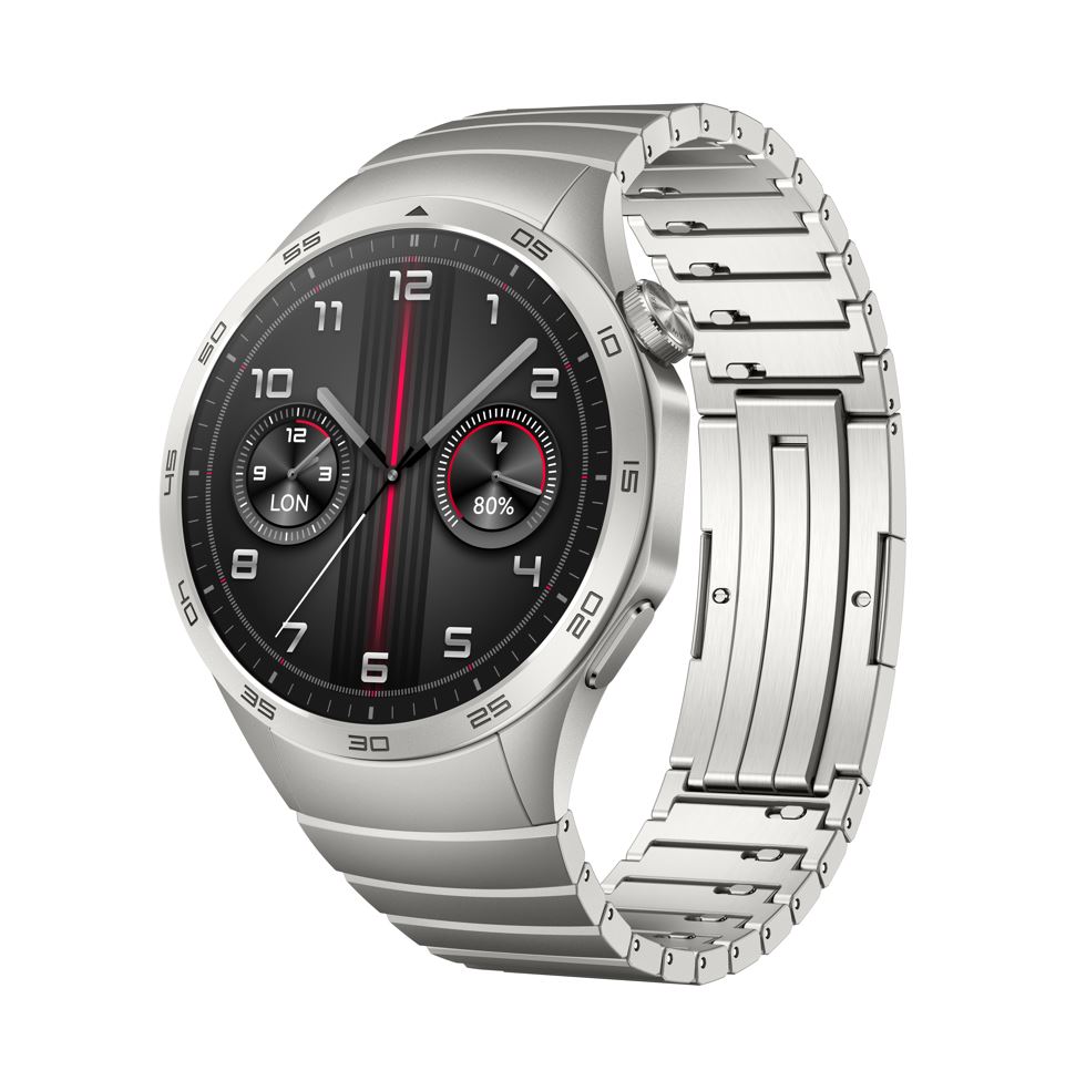 Huawei Watch GT 4, 46mm/Silver/Elegant Band/Silver PHOINIX-B19M
