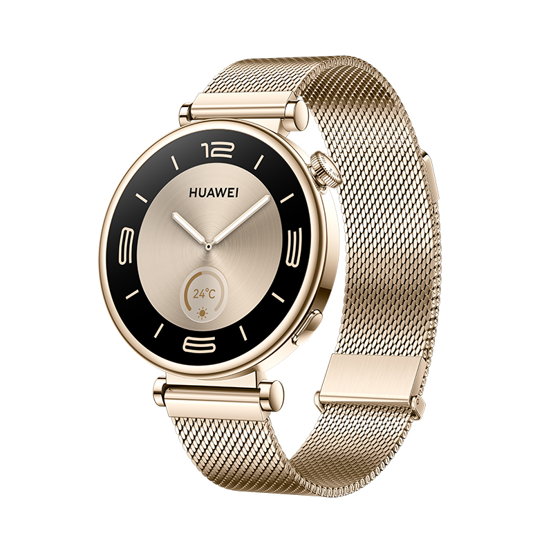 Huawei Watch GT 4, 41mm/Gold/Elegant Band/Gold AURORA-B19M