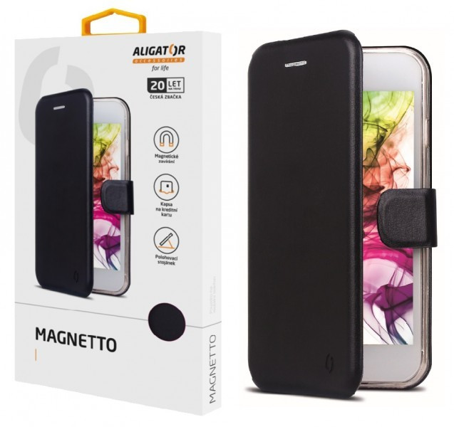 Aligator Magnetto iPhone 12/12 Pro Black PAM0172