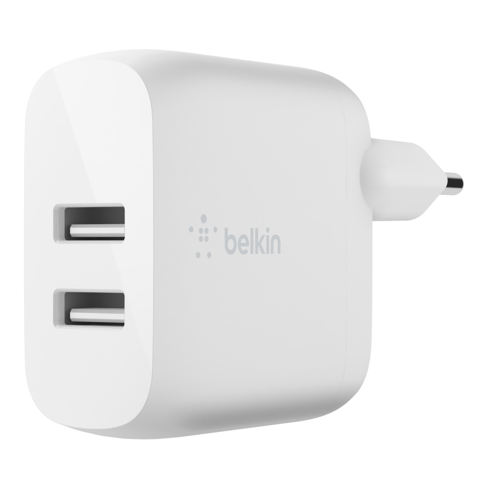 Belkin Dual USB-A nabíječka, 12W X2 WCB002VFWH