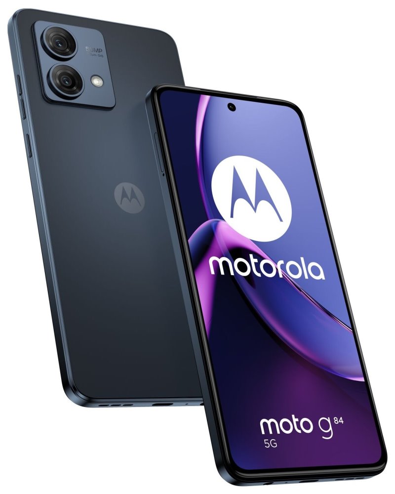 Motorola Moto G84 - Midnight Blue 6,55"/ nano SIM hybridní slot/ 12GB/ 256GB/ 5G/ Android 13 PAYM0008PL