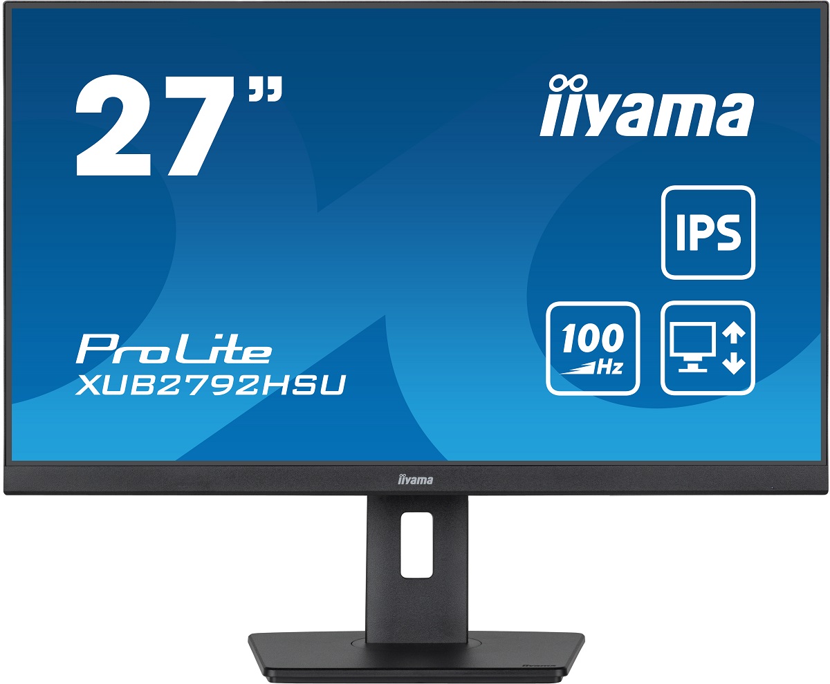 Iiyama 27" XUB2792HSU-B6, IPS,FHD,HDMI,DP,USB