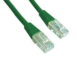 GEMBIRD Kabel UTP patch 2m, zelený PP12-2M/G