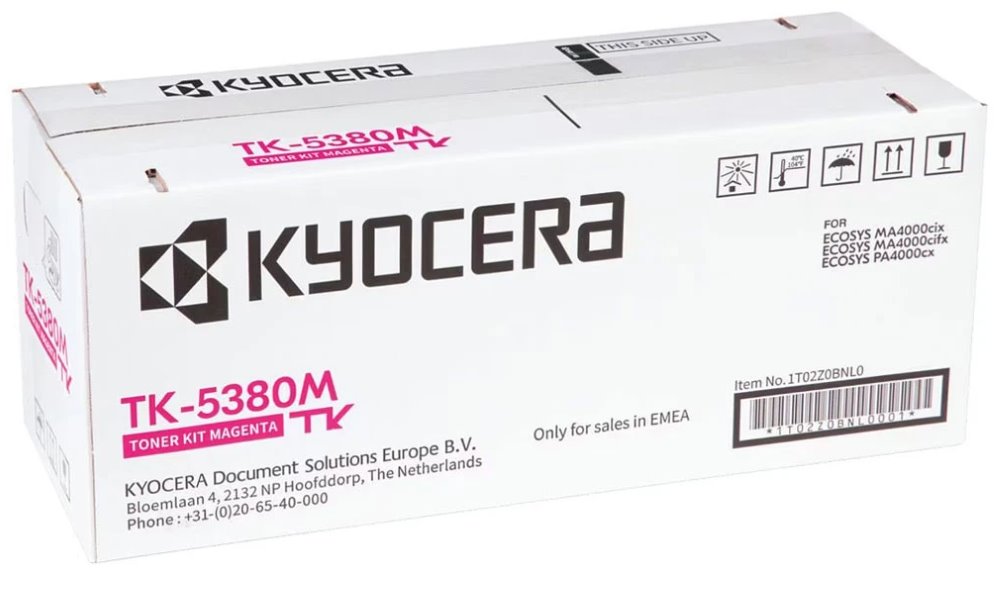 Kyocera toner TK-5380M magenta, na 10 000 A4 stran, pro PA4000cx, MA4000cix/cifx