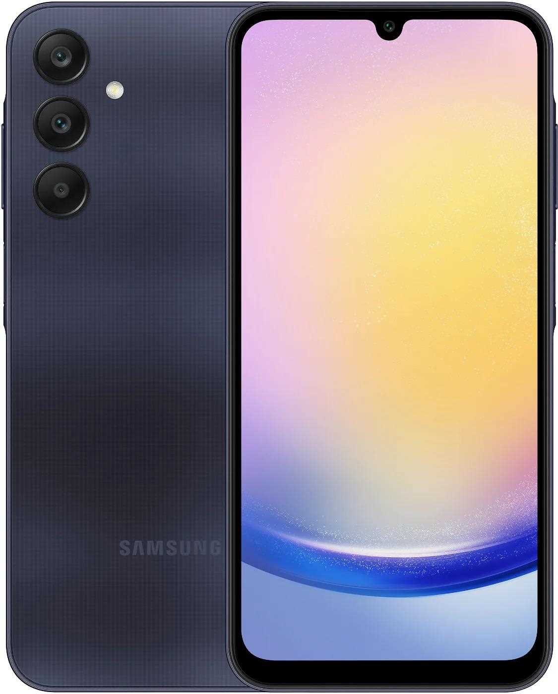 Samsung Galaxy A25 5G Black, 6+128GB DualSIM SM-A256BZKDEUE