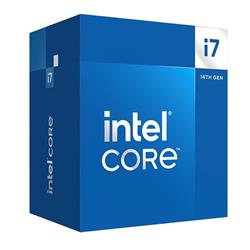 Intel Core i7-14700, Raptor Lake R, LGA1700, max. 5,4GHz, 8P+12E/28T, 33MB, 65W TDP, VGA, BOX BX8071514700