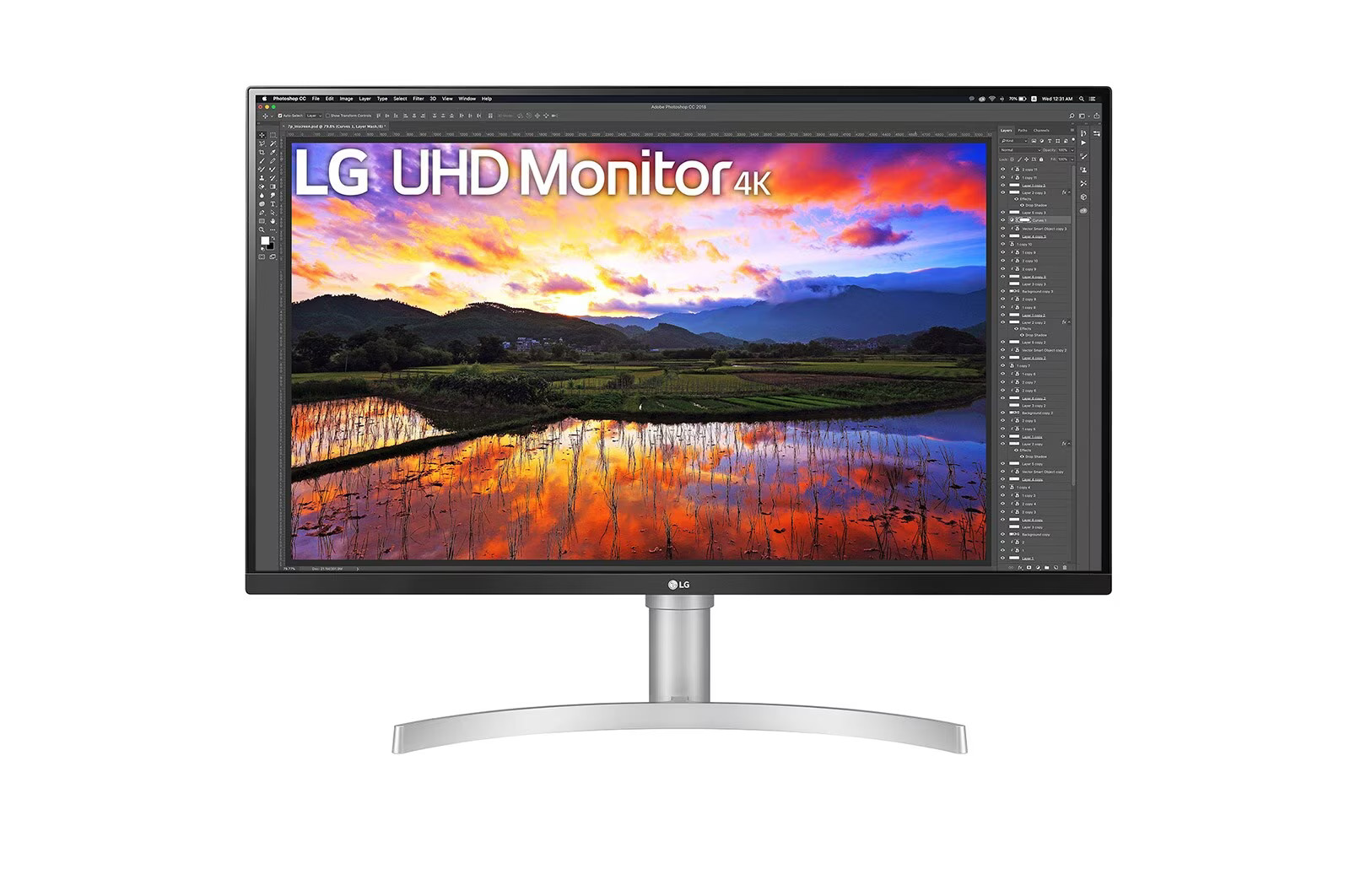 Monitory - LG 32" LCD 32UN650P - IPS,4K,HDMI,DP 32UN650P-W.AEU