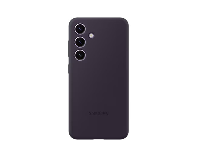 Samsung Silikonový zadní kryt S24 Dark Violet EF-PS921TEEGWW