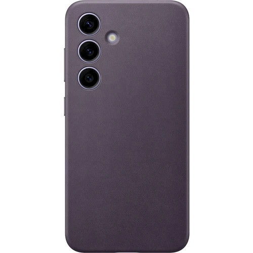 Samsung Zadní kryt z veganské kůže S24 Dark Violet GP-FPS921HCAVW