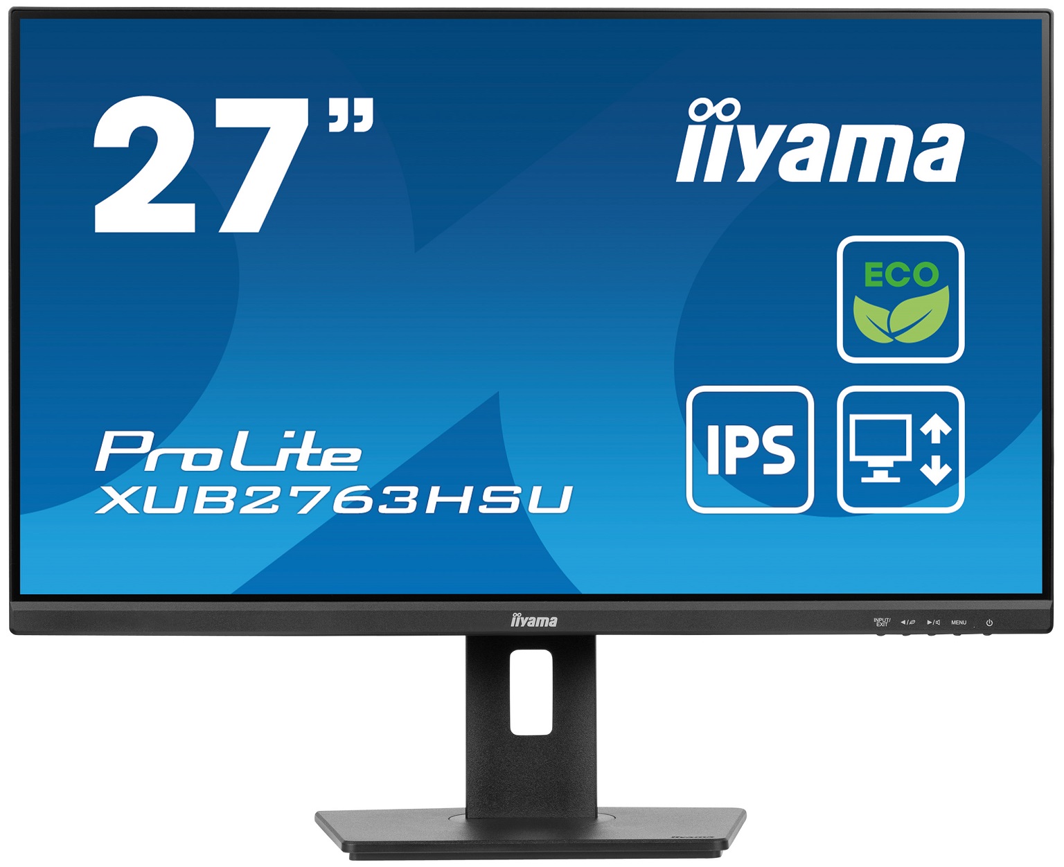 Iiyama 27" XUB2763HSU-B1, IPS,FHD,100Hz,HDMI,DP