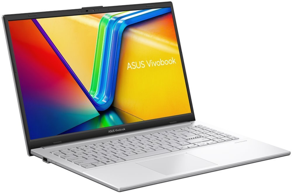 Asus Vivobook Go, i3-N305/ 8GB/ 512GB SSD/ Intel UHD/ 15,6"FHD,matný/ W11H/ stříbrný E1504GA-BQ246W