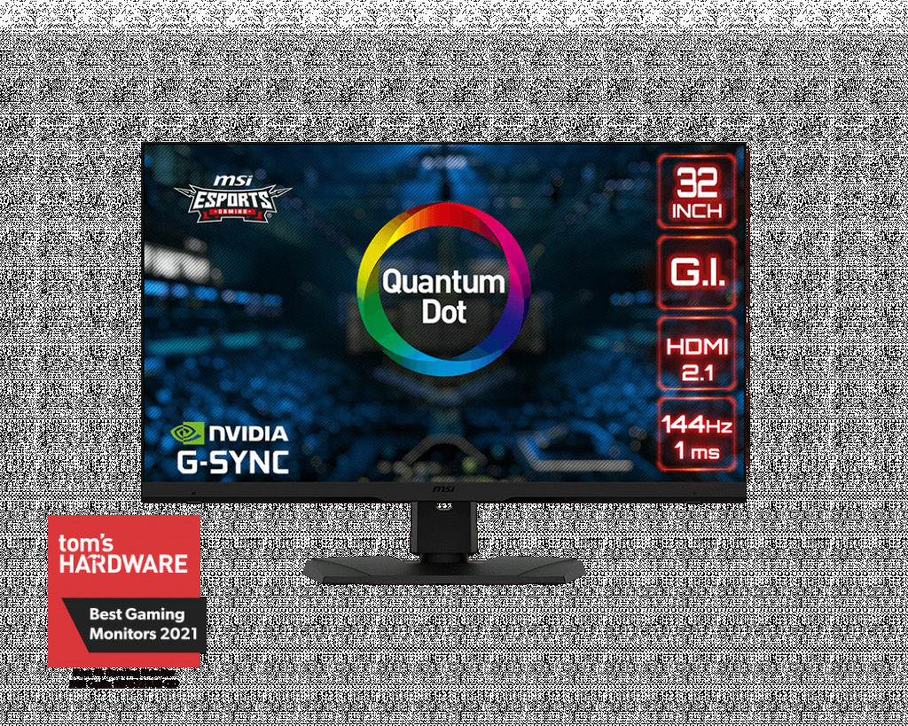 MSI Gaming monitor Optix MPG321UR QD, 32''/3840x2160 /IPS, 144Hz/1ms/1000:1/400cd/2xHDMI/DP/USB-C/USB