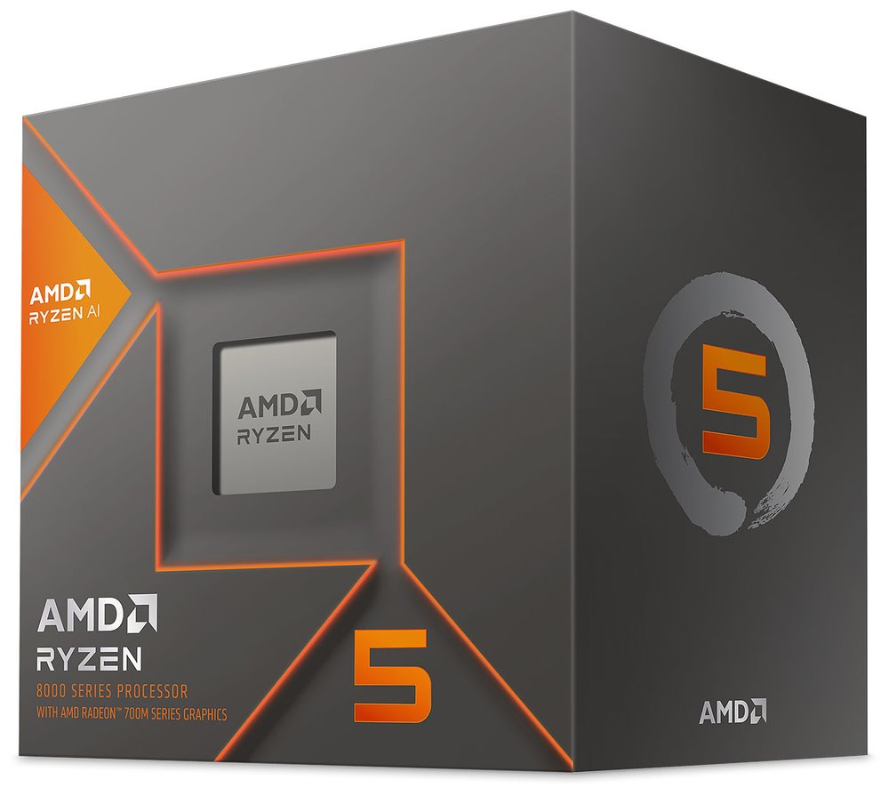 AMD Ryzen 5 8600G, LGA AM5, max. 5,0GHz, 6C/12T, 22MB, 65W TDP, Radeon 760M, BOX vč. chladiče Wraith Stealth 100-100001237BOX