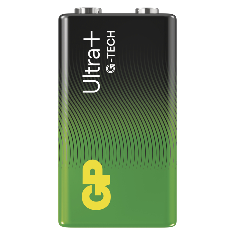 GP Alkalická baterie ULTRA PLUS 9V (6LF22) - 1ks 1013521000