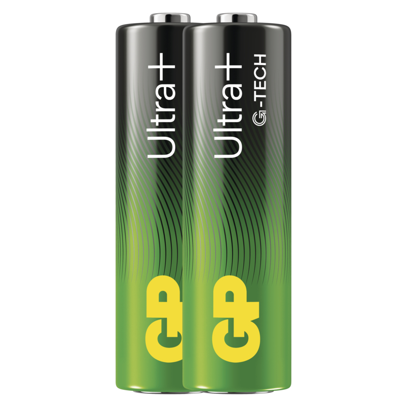 GP Alkalická baterie ULTRA PLUS AA (LR6) - 2ks 1013222000
