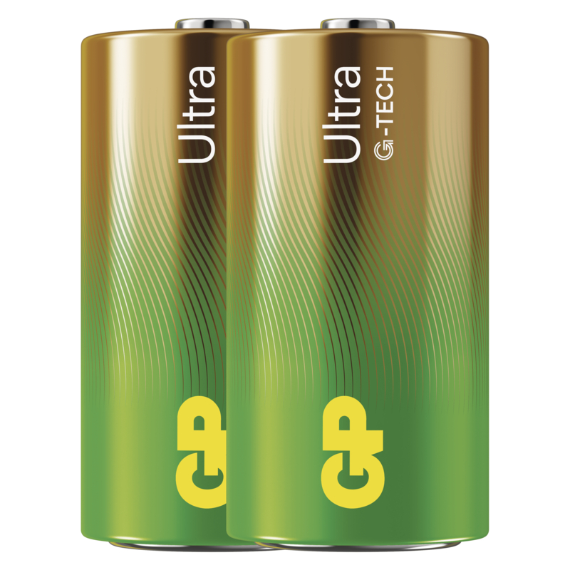 GP Alkalická baterie ULTRA C (LR14) - 2ks 1013322100