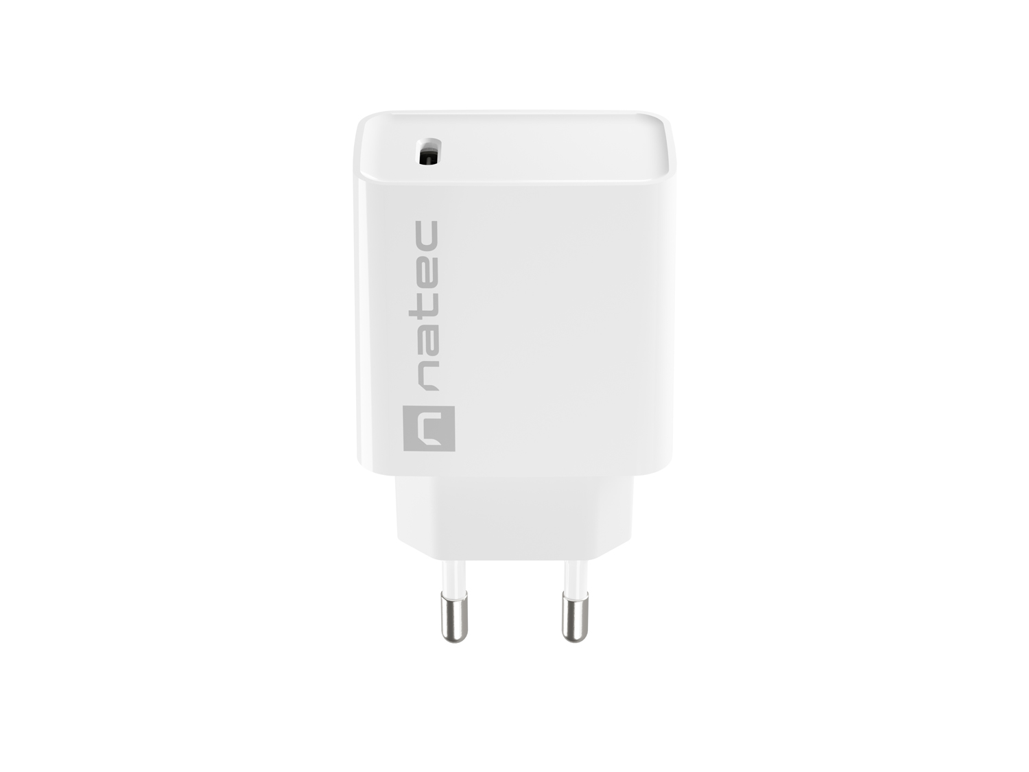 Natec USB Charger Ribera USB-C Power Delivery 20W white NUC-2059