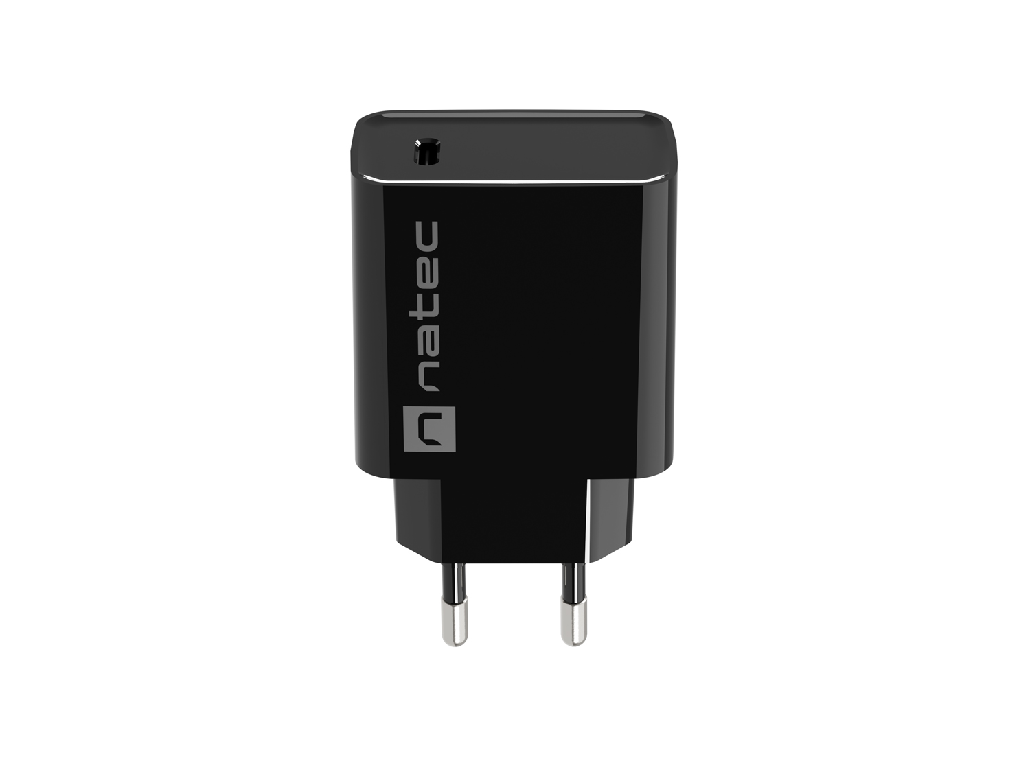 Natec USB Charger Ribera USB-C 20W Power Delivery black NUC-2060