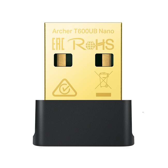 TP-Link AC600, Nano Dual Band Wi-Fi Bluetooth 4.2 USB Adapter ARCHER T600UB NANO