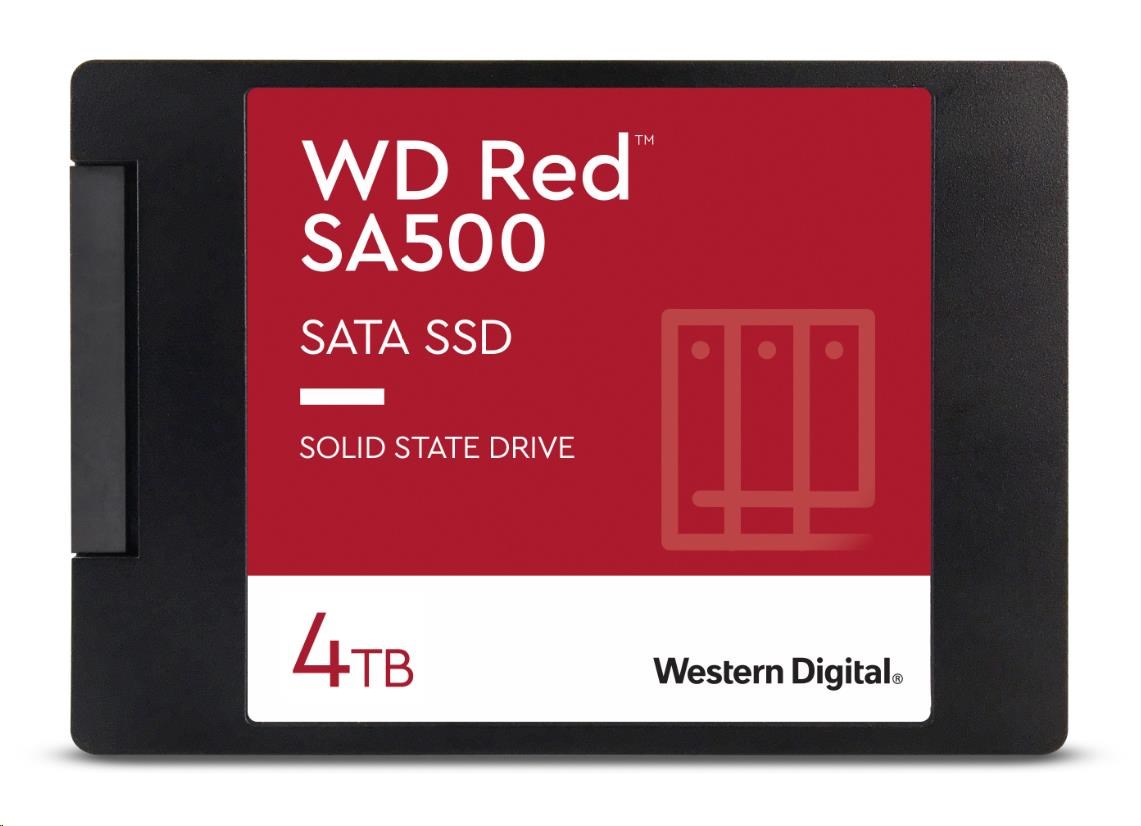 WD SSD 4TB Red SA500 SATAIII WDS400T2R0A