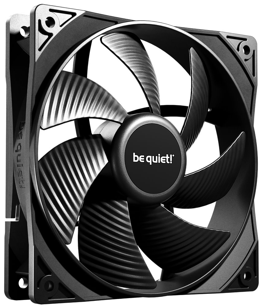 Be quiet! ventilátor Pure Wings 3, 120mm, PWM, 4-pin, 25,5dBA BL105