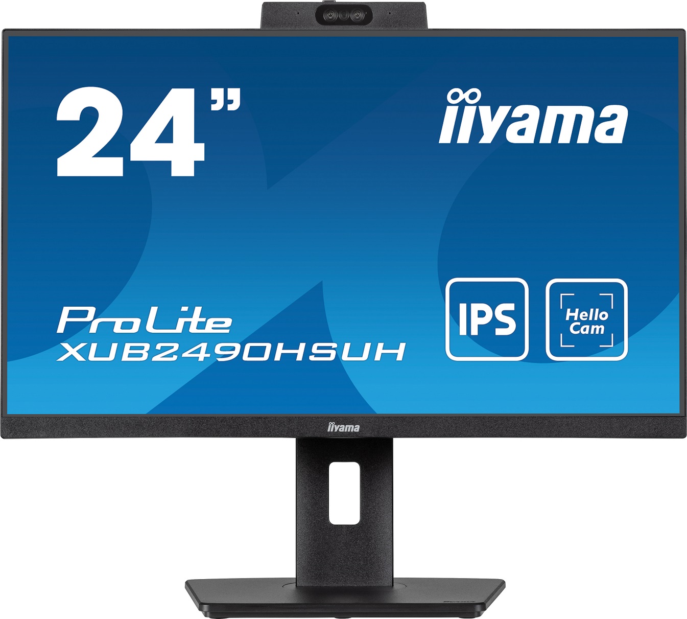 Iiyama 24" XUB2490HSUH-B1, IPS,FHD,HAS,webcam