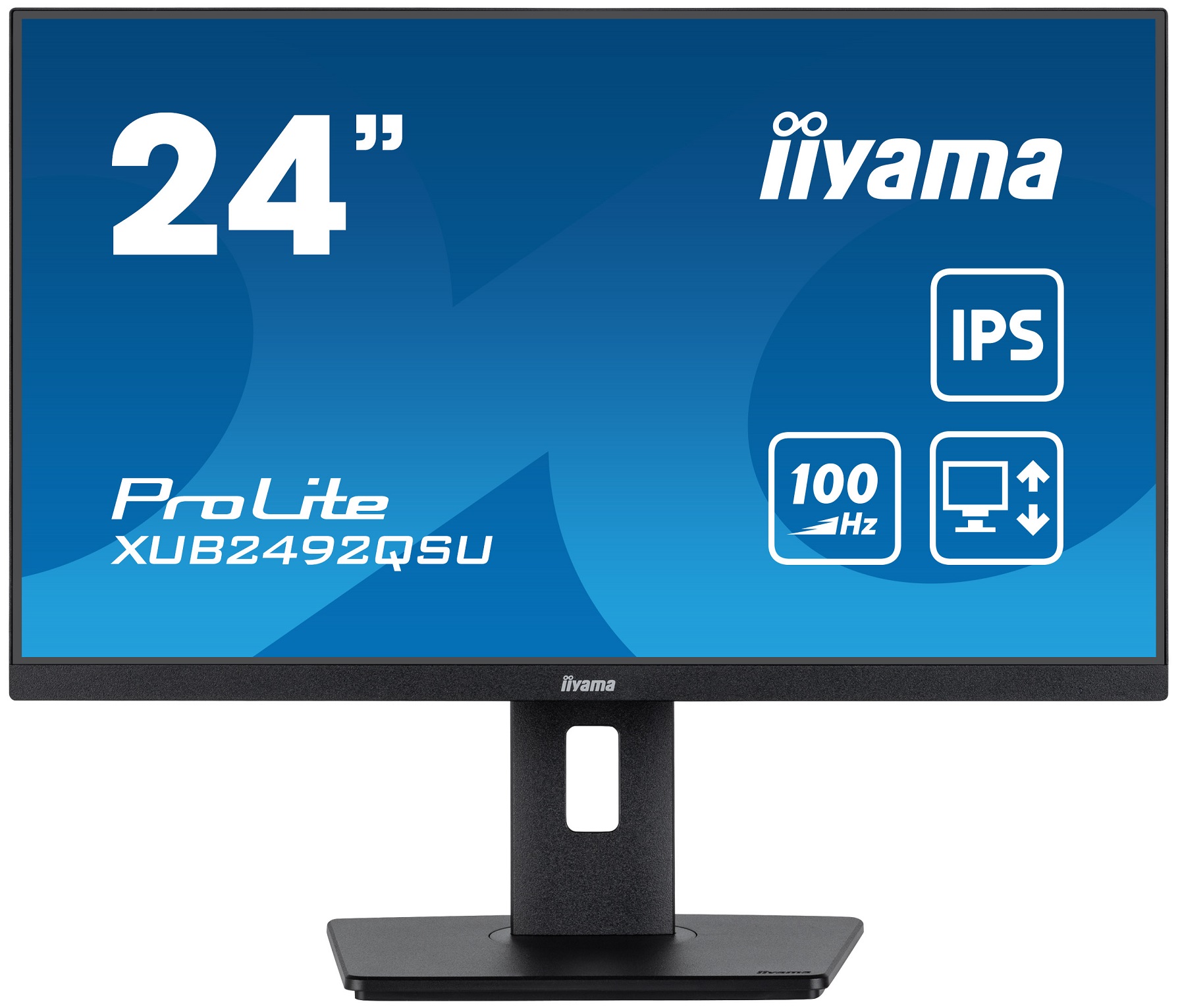 Iiyama 24" XUB2492QSU-B1, IPS,QHD,100Hz,HAS