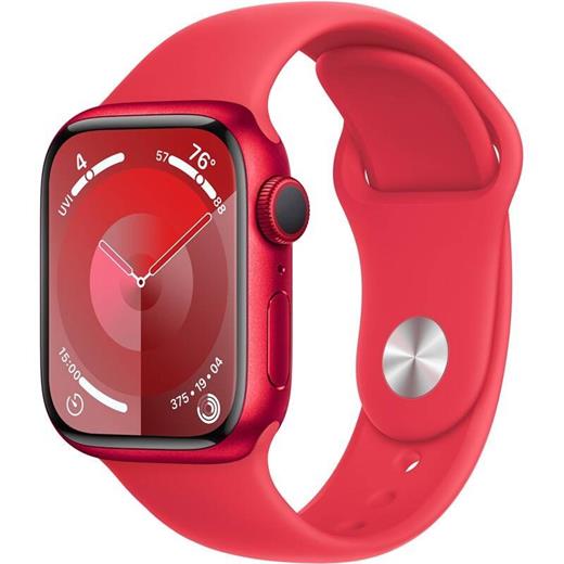 Apple Watch Series 9 GPS 45mm (PRODUCT)RED Aluminium Case with (PRODUCT)RED Sport Band - M/L MRXK3QC/A