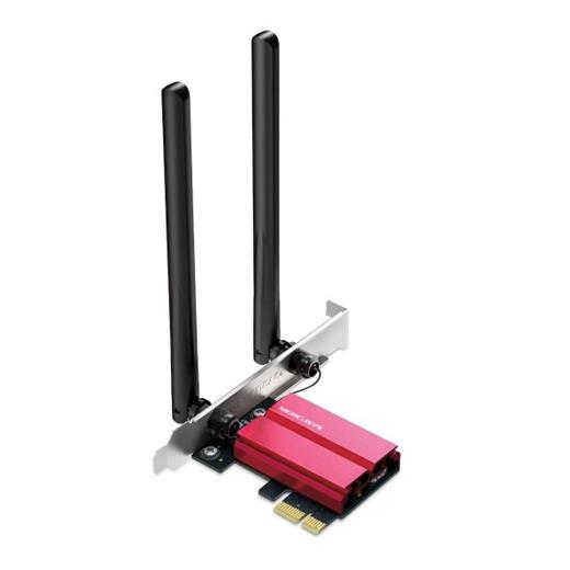 TP-Link AXE5400, Tri-Band Wi-Fi 6E BT PCI Express Adapter 2402Mbps 6GHz+2402Mbps 5GHz+574Mbps 2.4GHz MA86XE