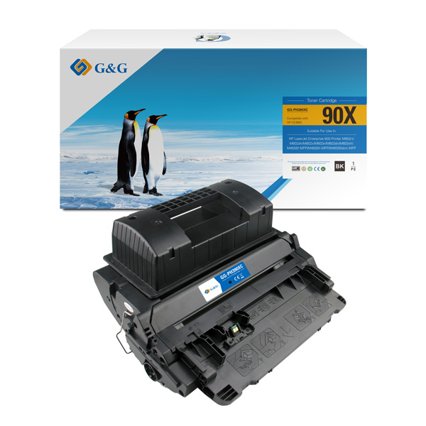 G&G kompatibilní toner s HP CE390X, NT-PH390XCW, HP 90X, black, 24000str.