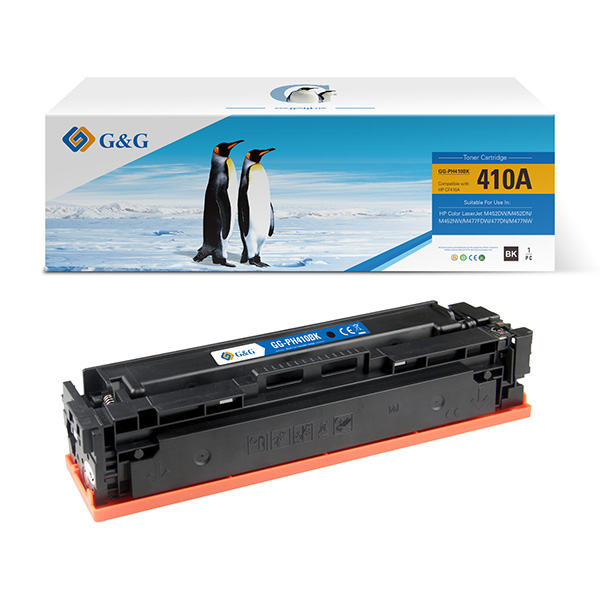 G&G kompatibilní toner s HP CF410A, NT-PH410BK, HP 410A, black, 2300str.