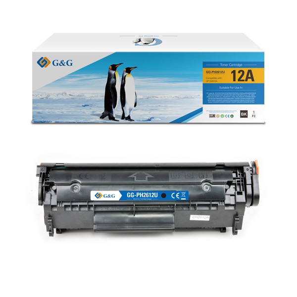 G&G kompatibilní toner s HP Q2612A, Canon CRG303, CRG104, CRG703, FX10, CRG, NT-PH2612U, HP 12A, bla