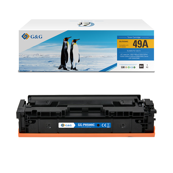 G&G kompatibilní toner s HP Q5949A, NT-PH5949C, HP 49A, black, 2500str.