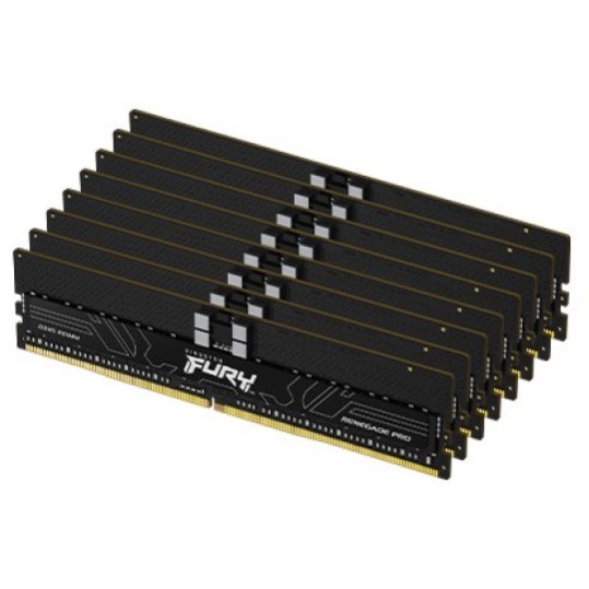 Kingston FURY Renegade Pro EXPO 128GB DDR5 5600MT/s, CL28, DIMM, ECC Reg, Kit 8x 16GB KF556R28RBEK8-128