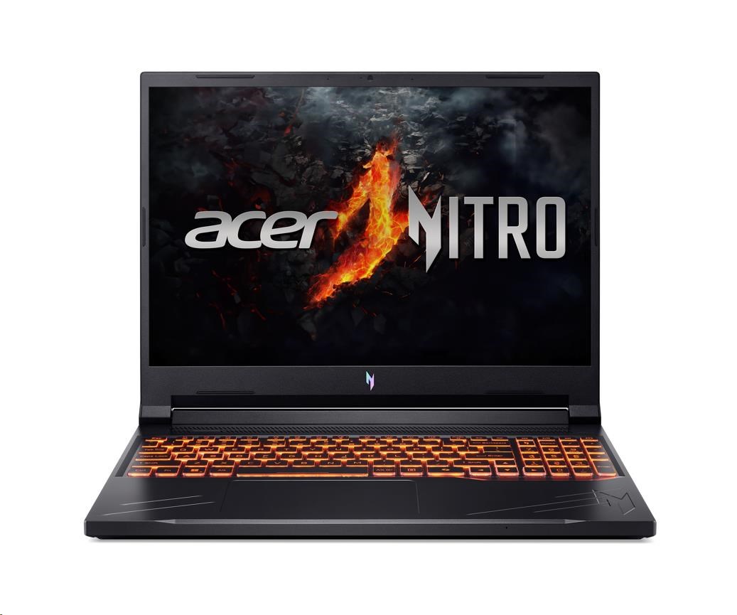 Acer Nitro V 16 (ANV16-41-R7PG) Ryzen 5 8645HS/16GB/1TB SSD/16"/GF4050/Win11 Home/černá NH.QP1EC.002