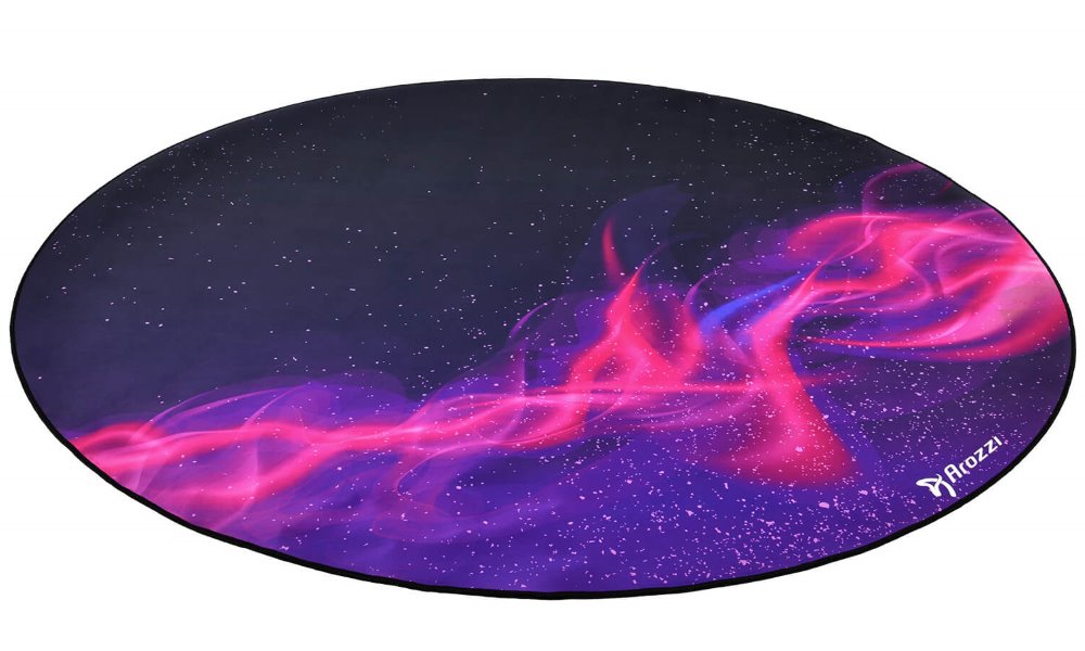 Arozzi Zona Floorpad Galaxy, ochranná podložka na podlahu/ kulatá 121 cm průměr/ design galaxie AZ-ZONA-PAD-GALAXY