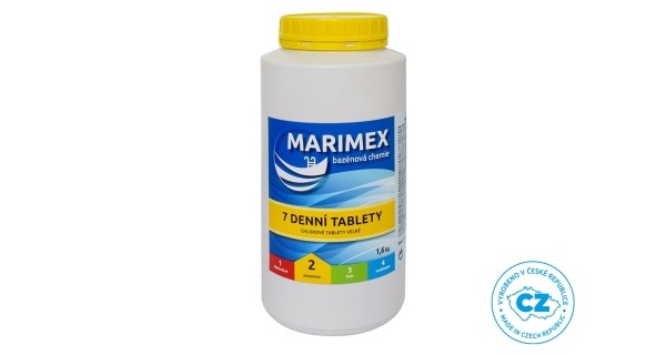 Marimex Bazénová chemie AquaMar 7 D Tabs 1,6 kg 11301203
