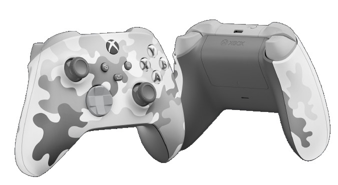 Microsoft XSX Bezd. ovladač Xbox Series, Arctic Camo QAU-00139